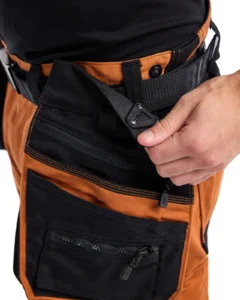 19701149 STRIKER Werkbroek met stretch en afneembare gereedschapszakken aanzicht 3