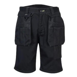 PW345 PW3 Korte Werkbroek met holsterzakken aanzicht 1