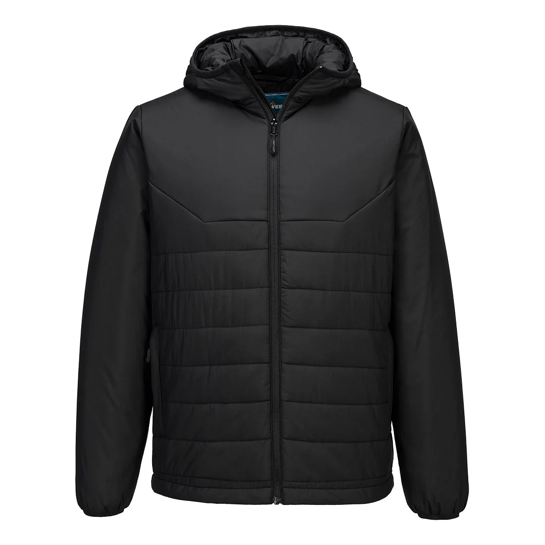 PORTWEST S608 Professionele geïsoleerd jack met capuchon Zwart