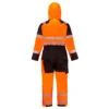 FR516 PW3 Modaflame Regen + Hi-Vis Multi-Norm Vlamvertragende Winteroverall aanzicht 2