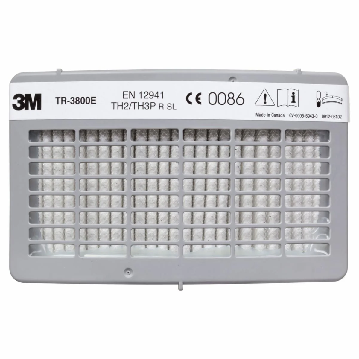 3M Versaflo TR-3802E filter Zwart