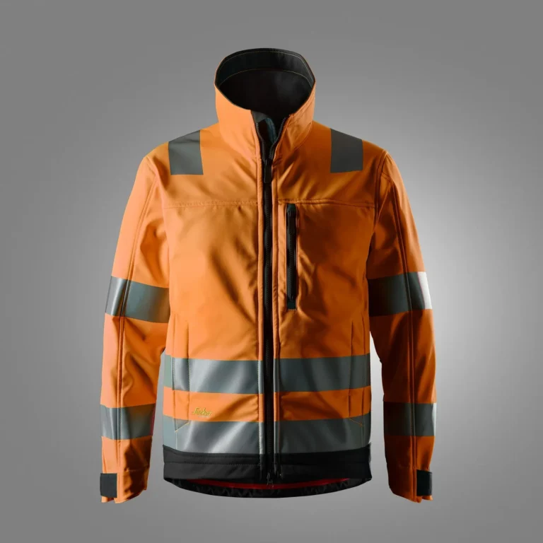 Snickers Workwear 1230 Oranje/Zwart aanzicht 1
