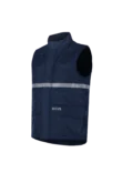 Burvik Vlamvertragende, antistatische bodywarmer aanzicht 2