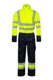 Carret Vlamvertragende, antistatische winter overall, high-vis aanzicht 3