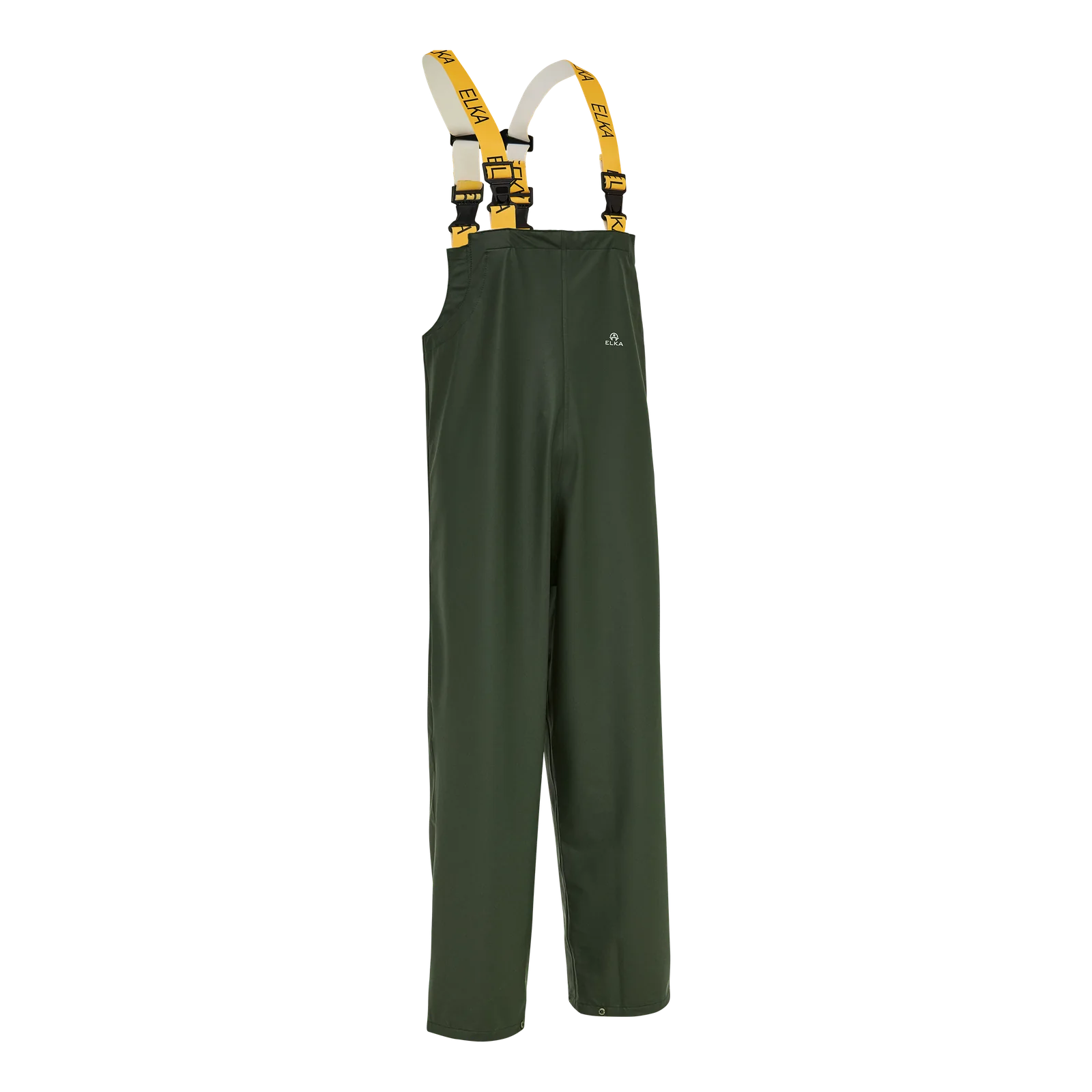 ELKA Rainwear 029900 Dry Zone bretelbroek Olijfgroen