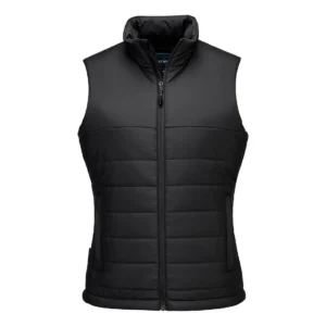S607 Professioneel gevoerd Dames Baffle Gilet aanzicht 1