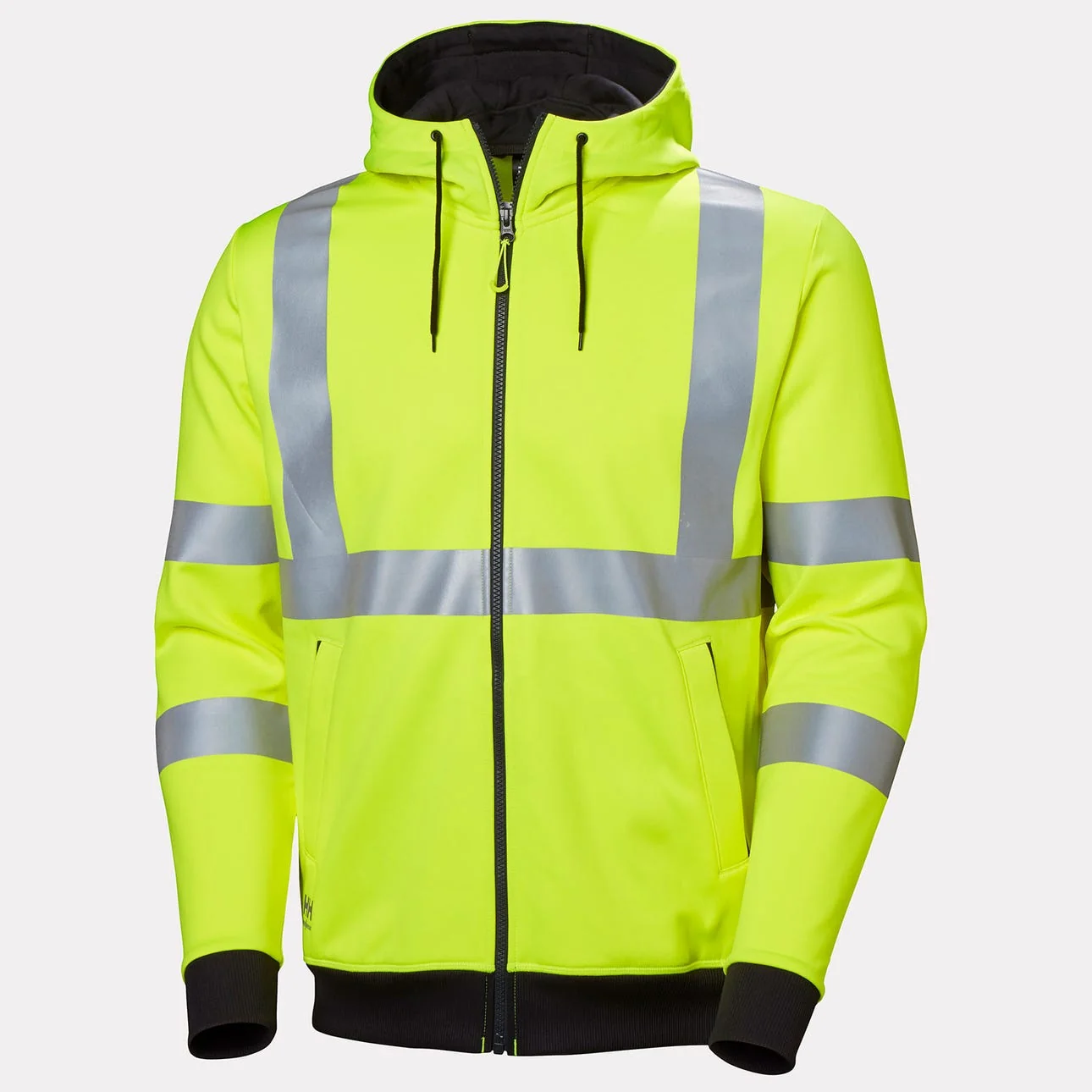 Helly Hansen Addvis reflecterende hoodie met rits 79094 Geel