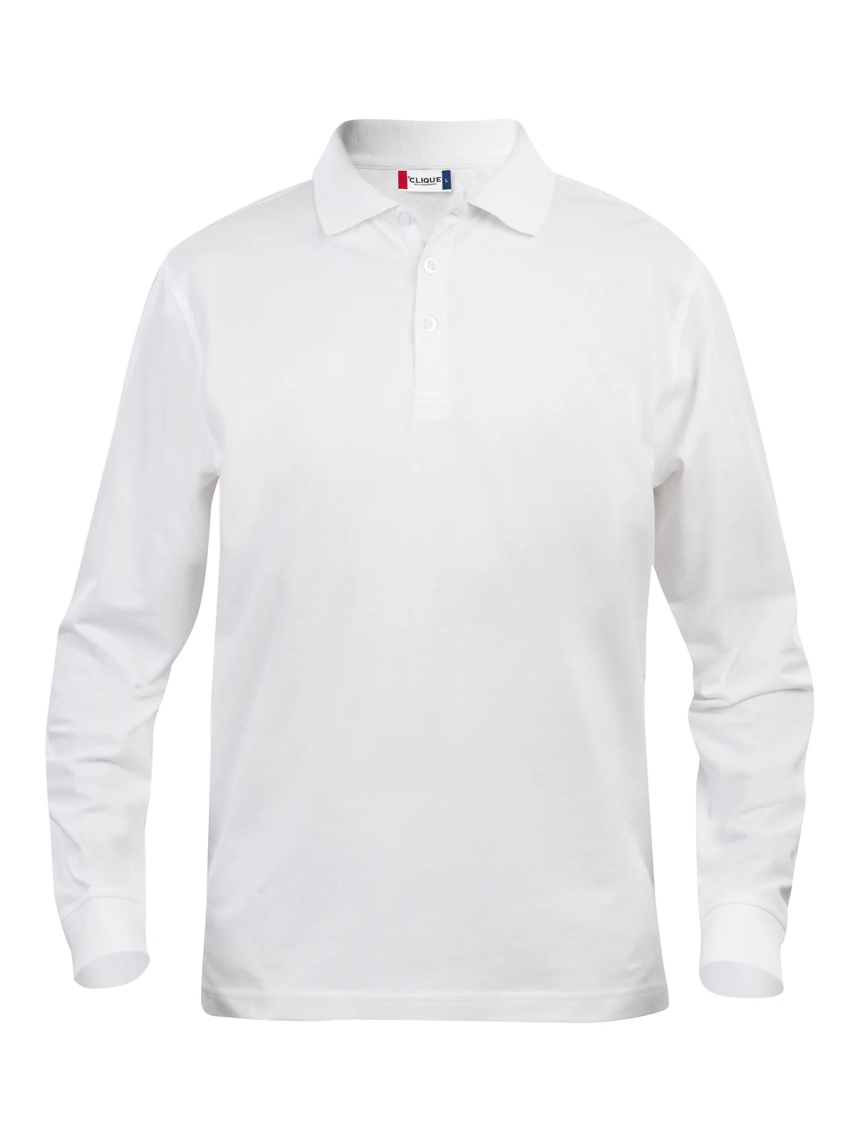 Clique 028245 Classic Lincoln Polo L/S Wit