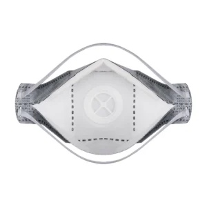 P392 EAGLE FFP3 Koolstof gevouwen plat masker (Pk10) aanzicht 2