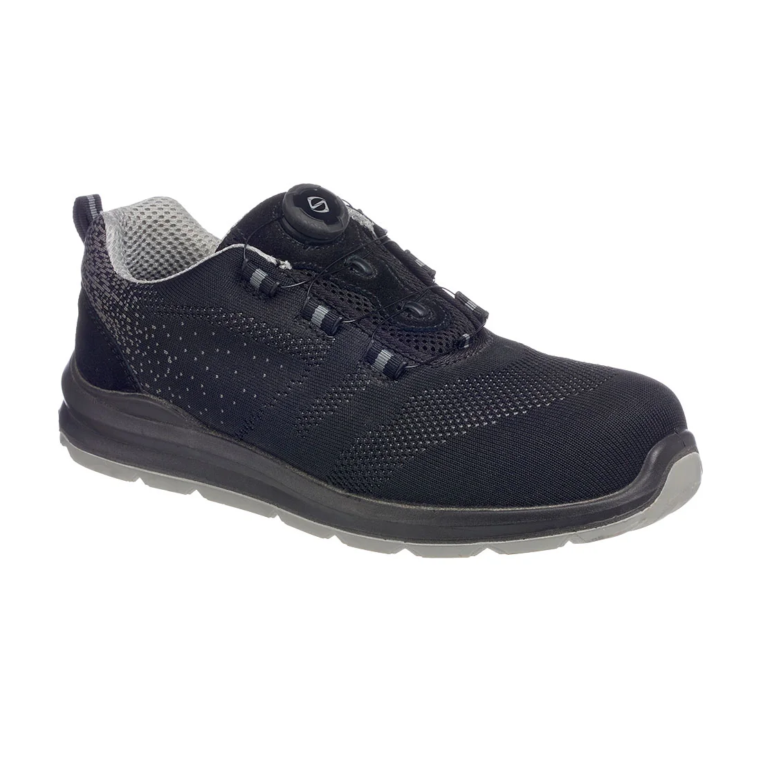 PORTWEST FT08 Compositelite sneaker met BOA sluiting Zwart/grijs