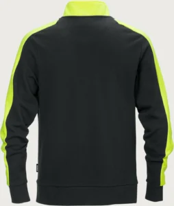 Sweatshirt met korte rits 7449 RTS aanzicht 2