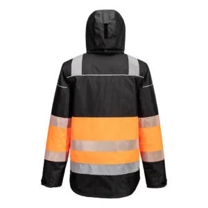 PW364 PW3 Hi-Vis Klasse 1 Winterjack aanzicht 2