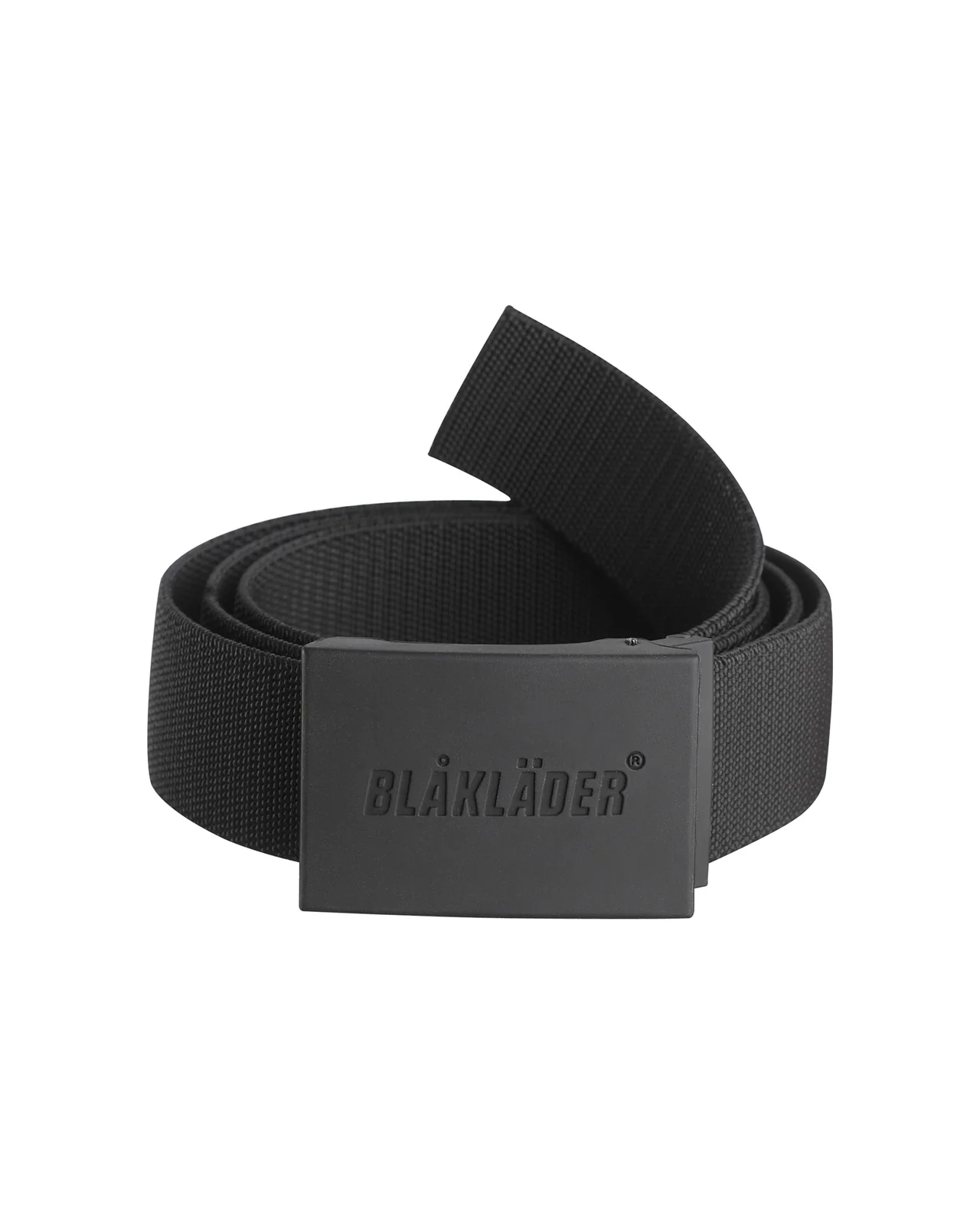 Blåkläder 40380000 Riem rubber gesp Zwart