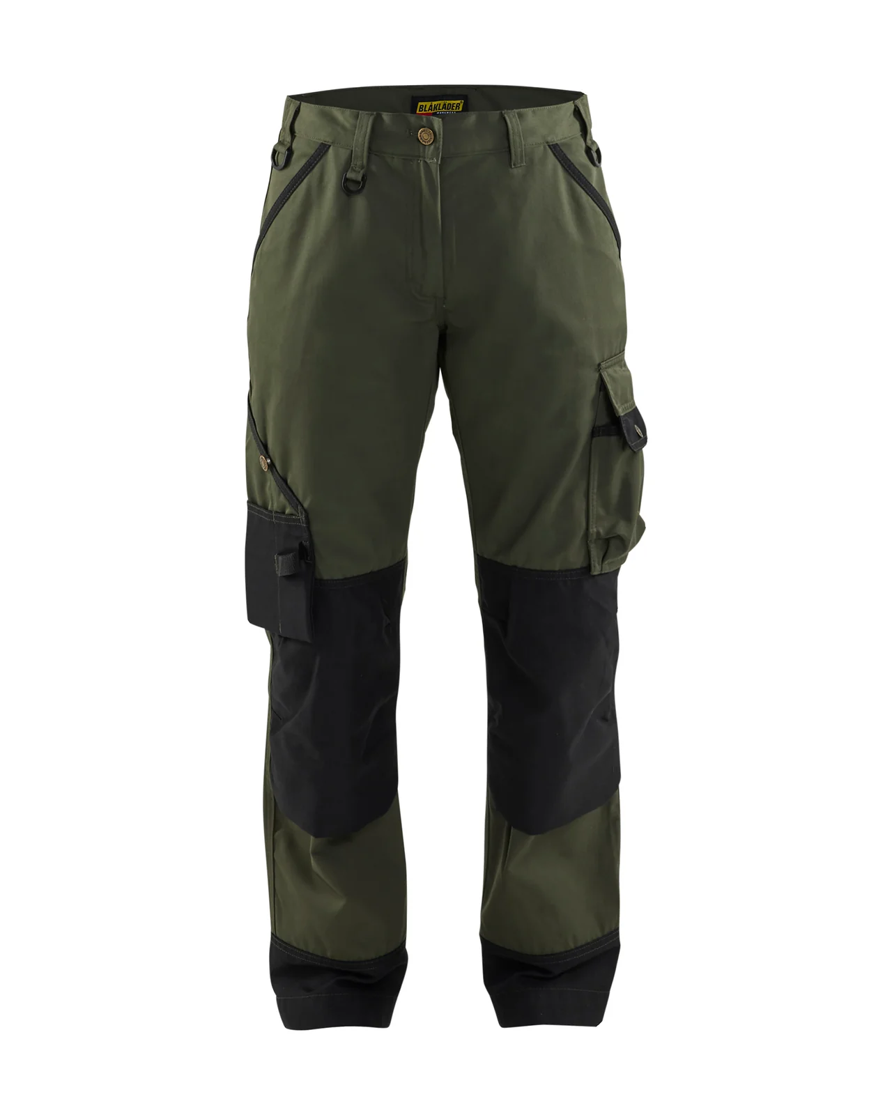 Blåkläder 71541835 Dames Garden Werkbroek Army groen / Zwart