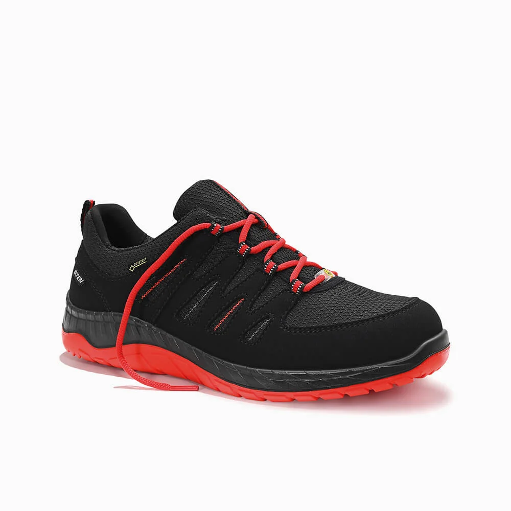 ELTEN veiligheidsschoen laag MADDOX GTX® W black-red Low ESD Zwart/Rood