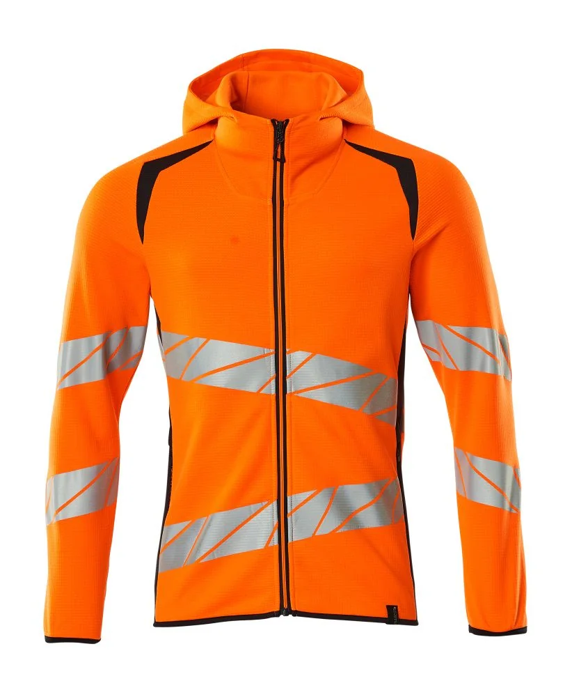 Mascot 19284-781 Capuchontrui met rits hi-vis oranje/donkermarine