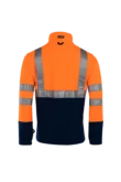 Kingley Signalisatie fleece jas aanzicht 3