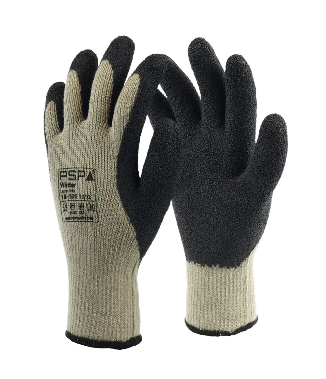 PSP 18-100 Winterhandschoen Grijs/Zwart