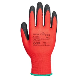 A174 Flex Grip Latex Handschoen aanzicht 2