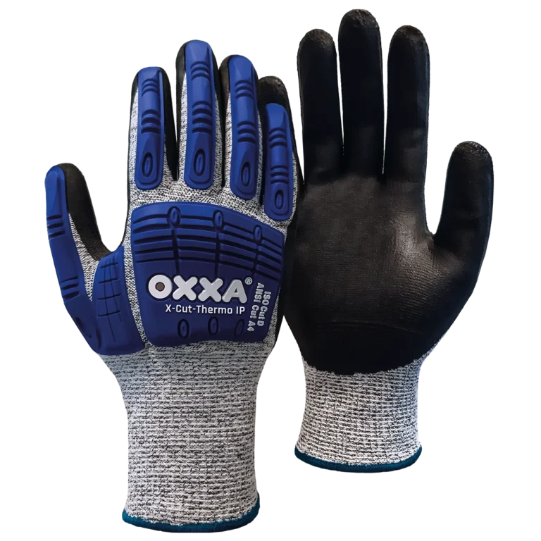 OXXA X-Cut-Thermo IP 51-805 handschoen Zwart / Grijs