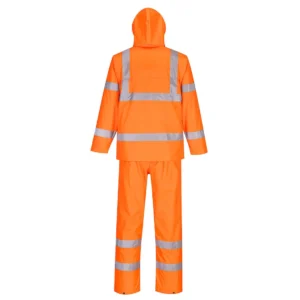 H448 Hi-Vis Regenpak aanzicht 2
