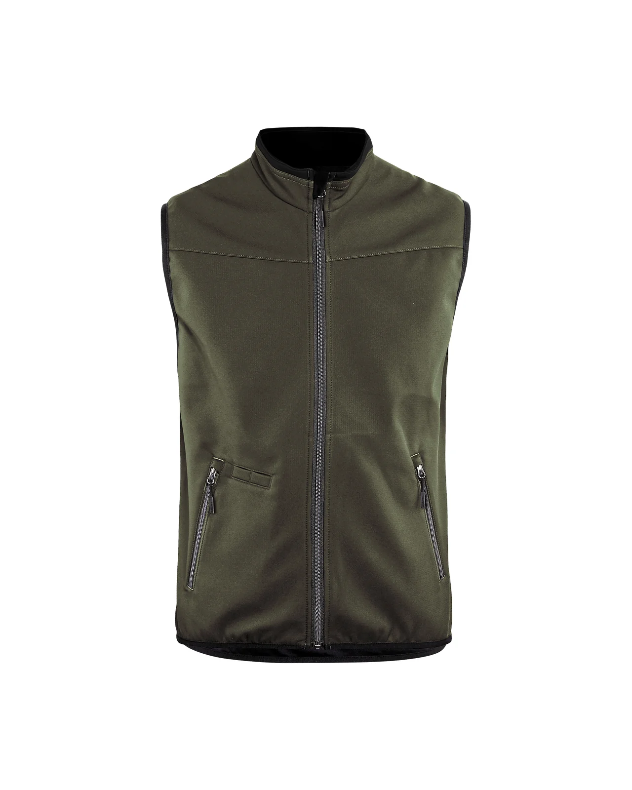 Blåkläder 38502516 Softshell bodywarmer Groen / Zwart