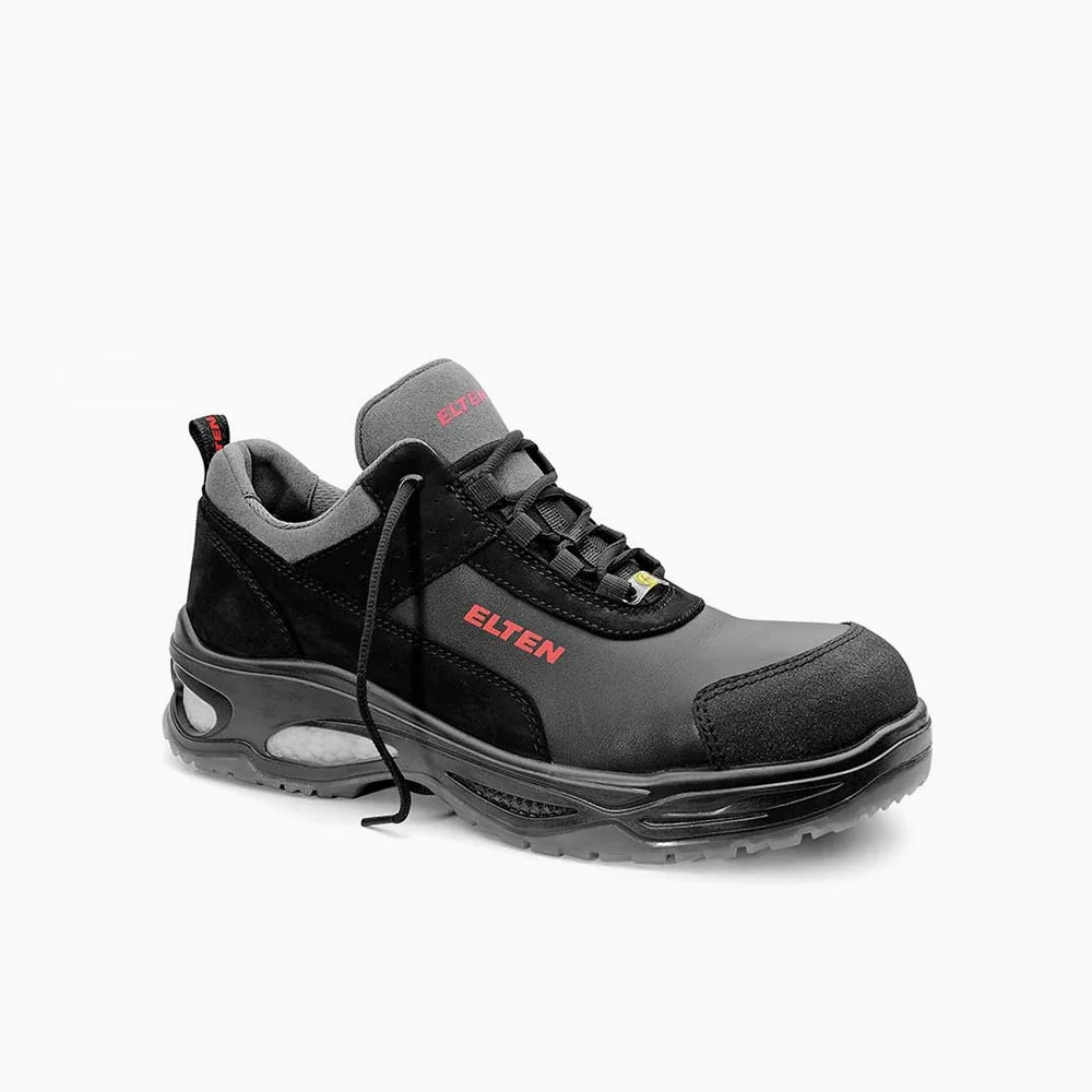 ELTEN veiligheidsschoen laag MILES Low ESD S3 Zwart/Grijs