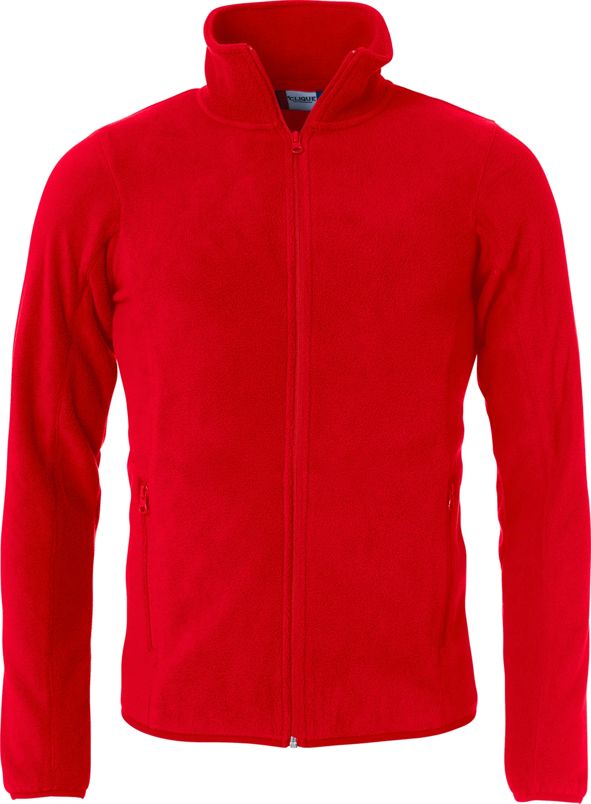 Clique Basic Polar Fleece Jacket Rood