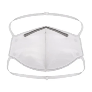 P350 Plat gevouwen stofmasker zonder ventiel aanzicht 2