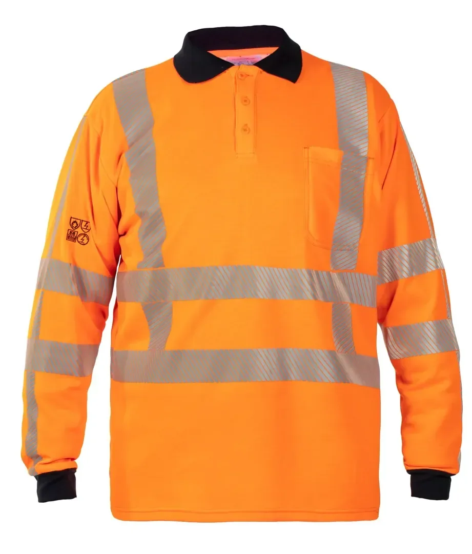 Hydrowear Fr Ast Polo Macau RWS Fluor Oranje
