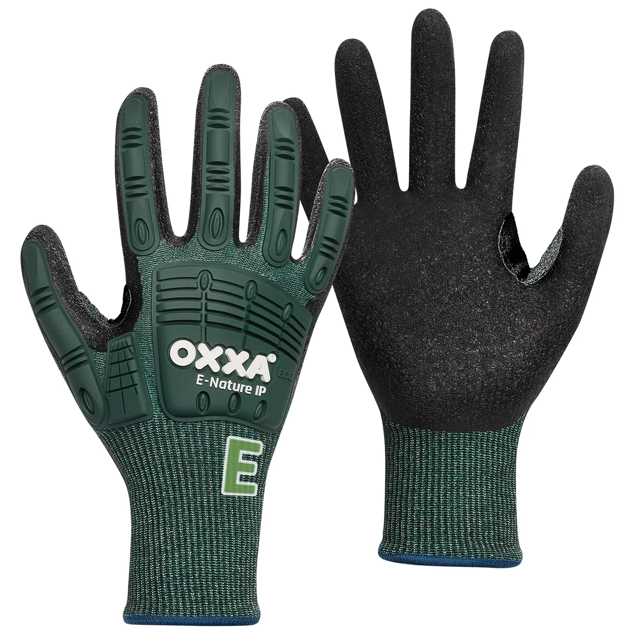 OXXA E-Nature-IP Cut E 52-750 handschoen Zwart / Groen
