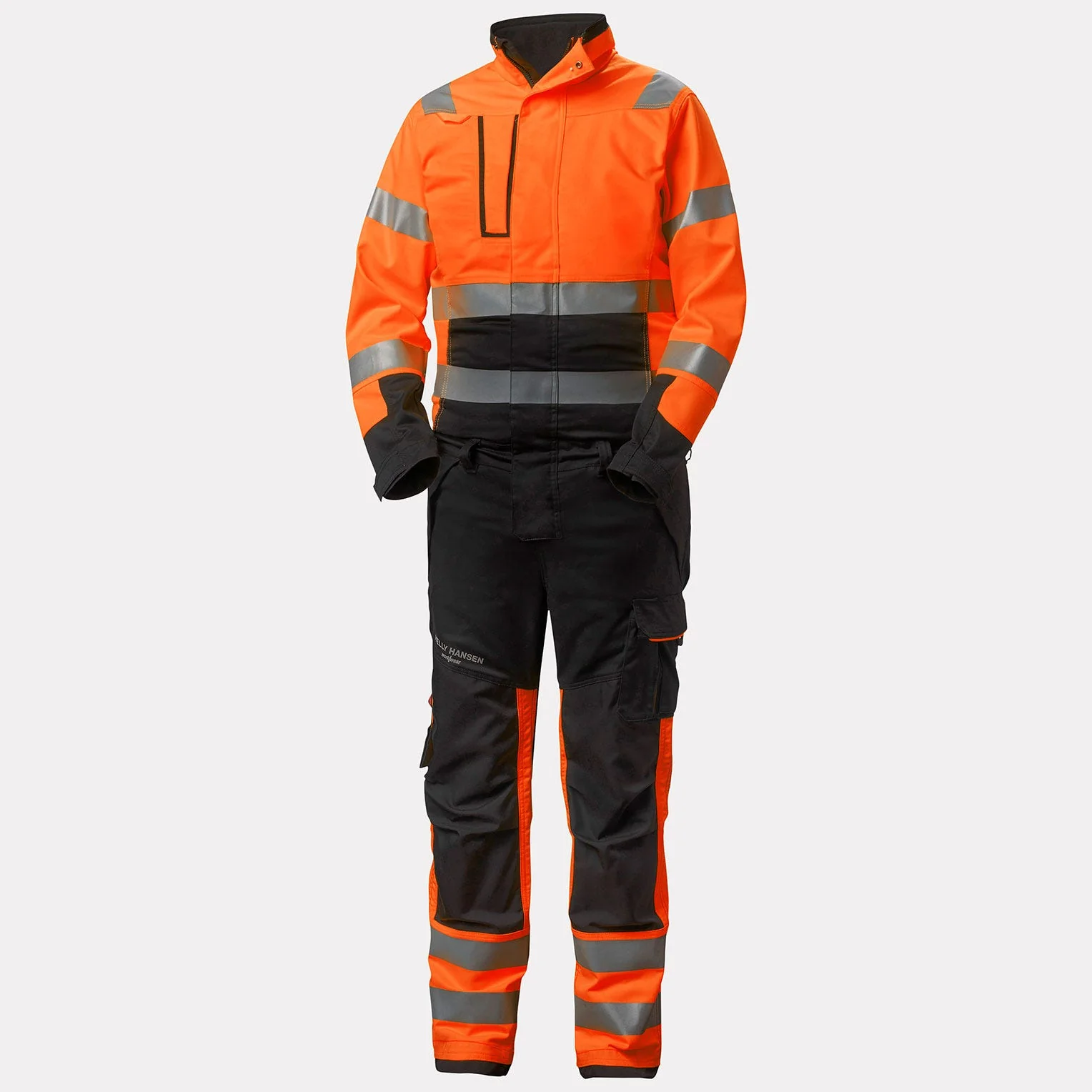Helly Hansen Alna 2.0 reflecterende overall 77620 Oranje/Ebony