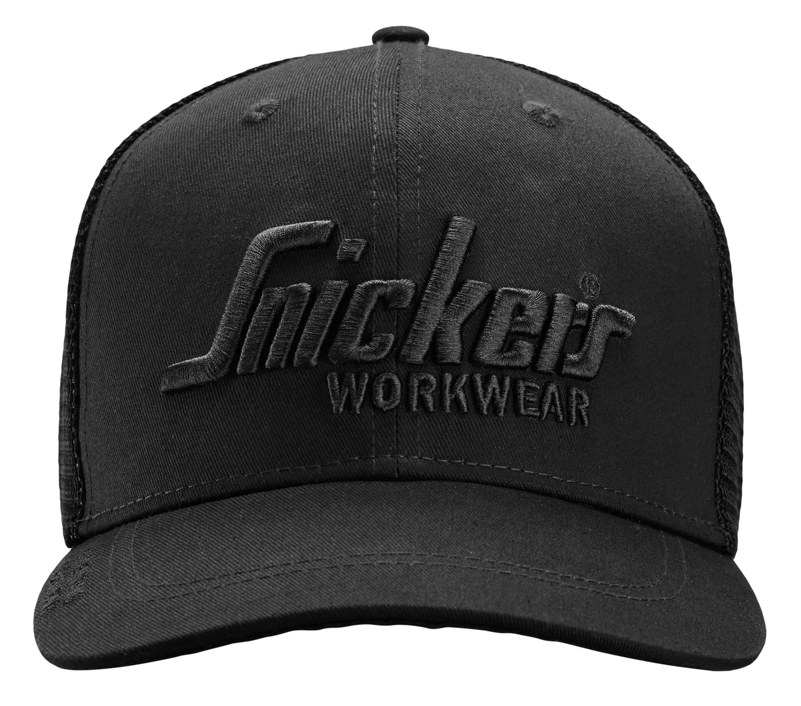 Snickers Workwear 9001 Zwart/Zwart aanzicht 1