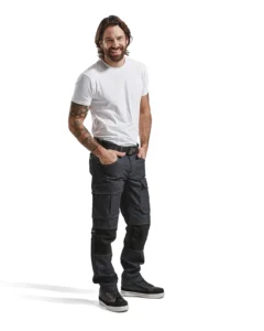 14971141 Service werkbroek denim aanzicht 2