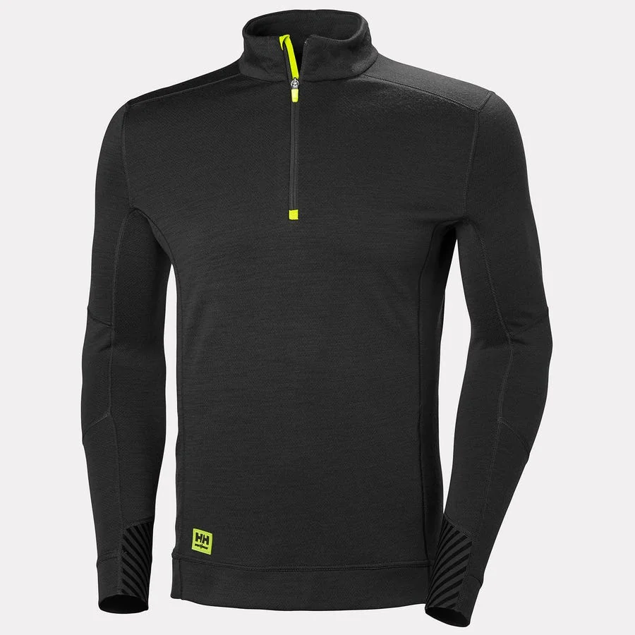 Helly Hansen LIFA thermoshirt met halve rits 75109 Zwart