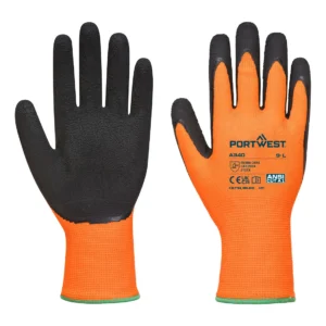 A340 Hi-Vis Grip Handschoen - Latex aanzicht 1