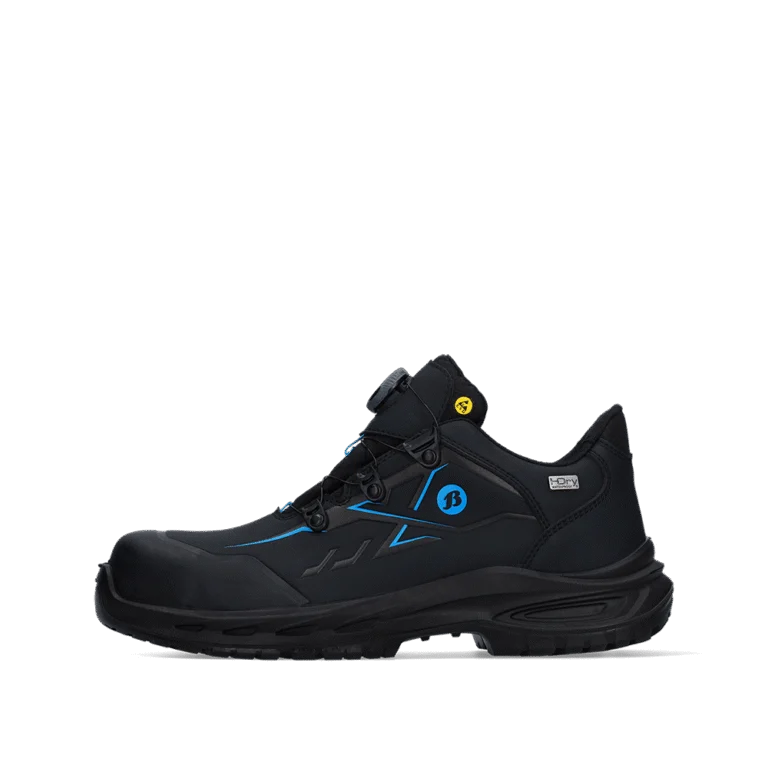 Bata Powder Zwart/Blauw aanzicht 1