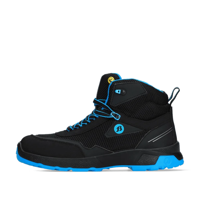 Bata SUMM ONE Zwart/Blauw aanzicht 1