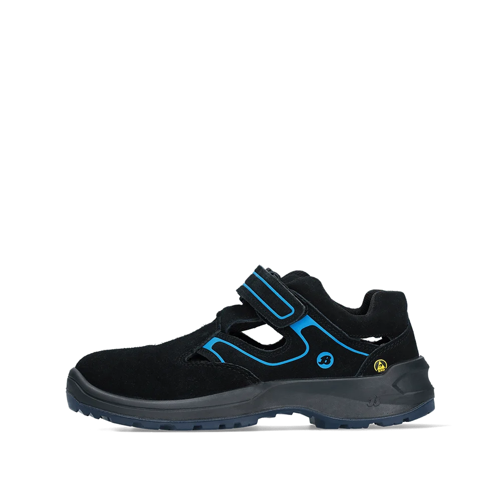 Bata Falcon Zwart aanzicht 1