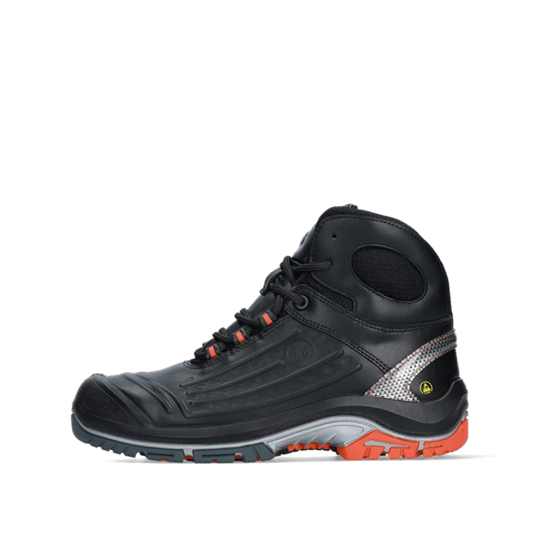 Bata Vector Zwart/oranje aanzicht 1