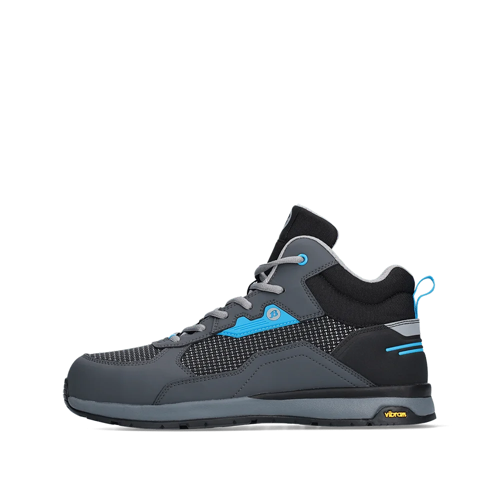 Bata Buzz Donkergrijs aanzicht 1