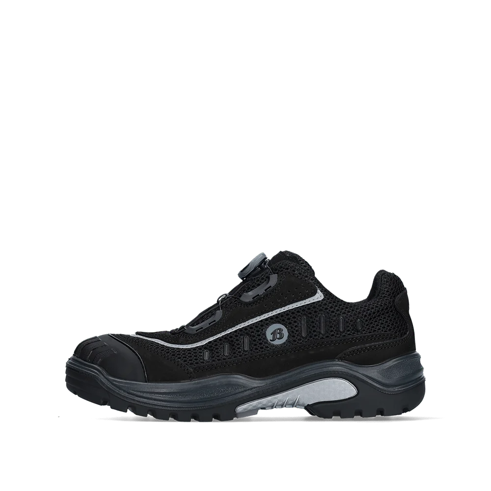 Bata Traxx 213 Zwart/grijs aanzicht 2