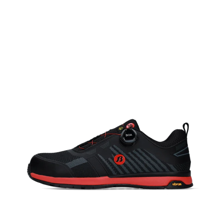 Bata Radiance Vibe Zwart/rood aanzicht 2