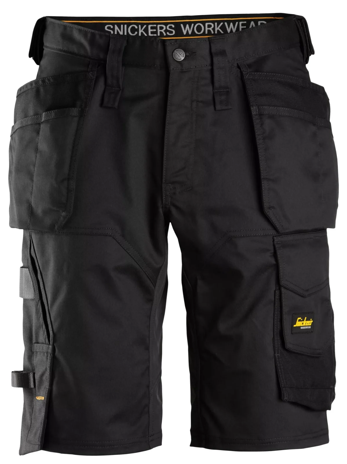 Snickers Workwear 6151 Zwart/Zwart aanzicht 1