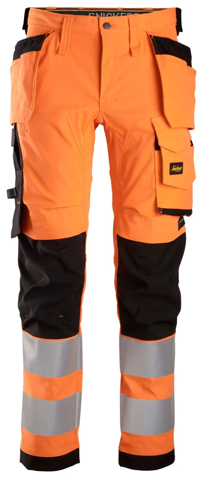 Snickers Workwear 6243 Oranje/Zwart aanzicht 1
