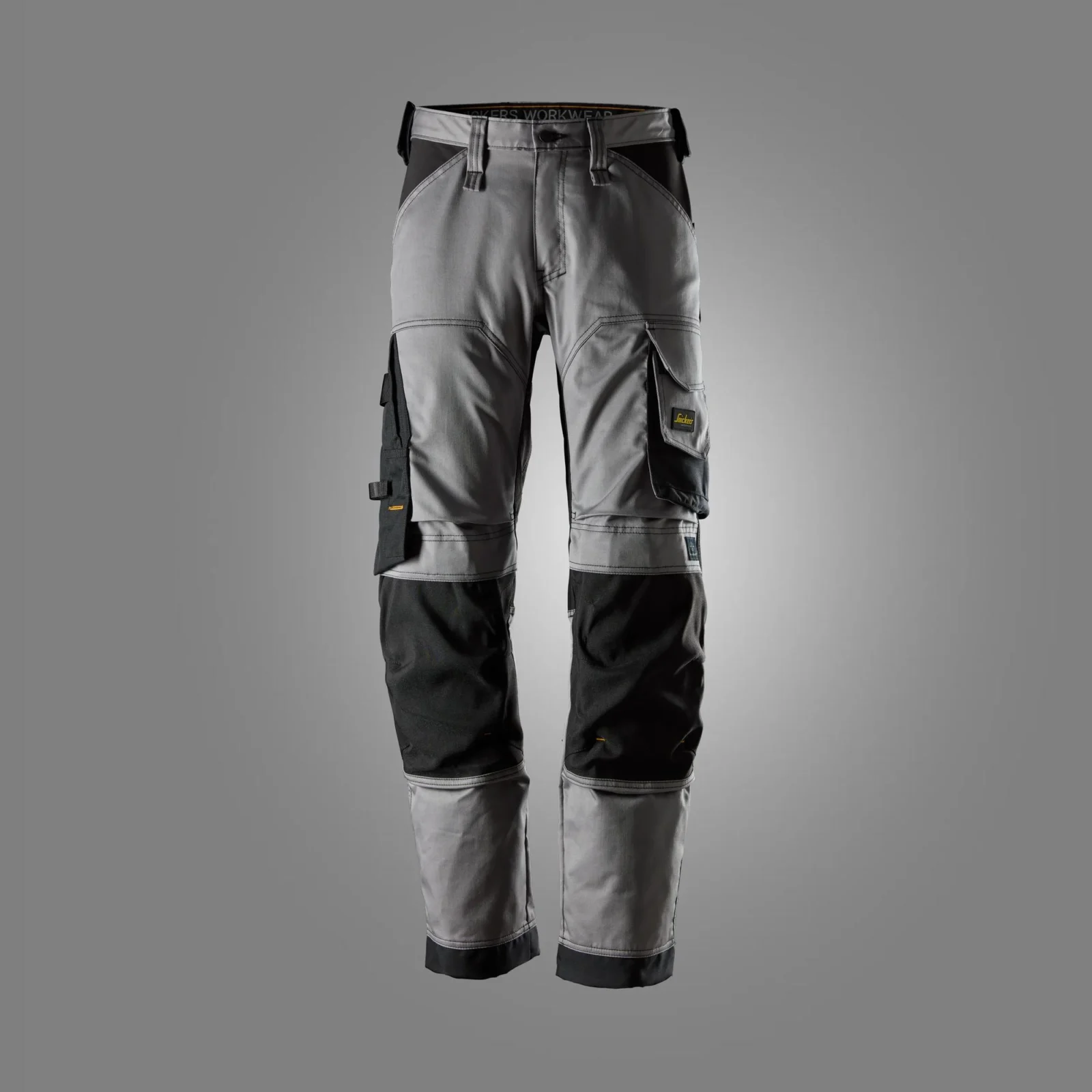 Snickers Workwear 6351 Grijs/Zwart aanzicht 1