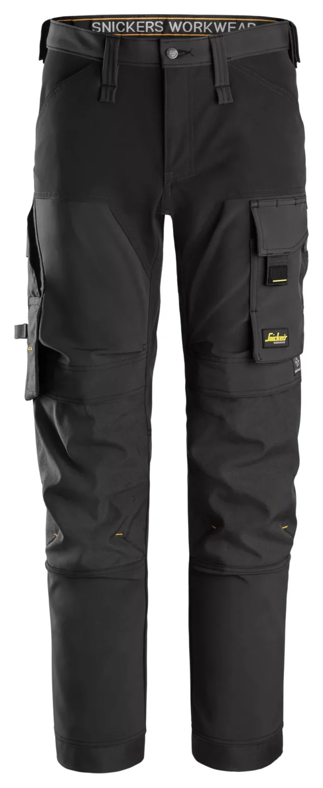 Snickers Workwear 6375 Zwart/Zwart aanzicht 1