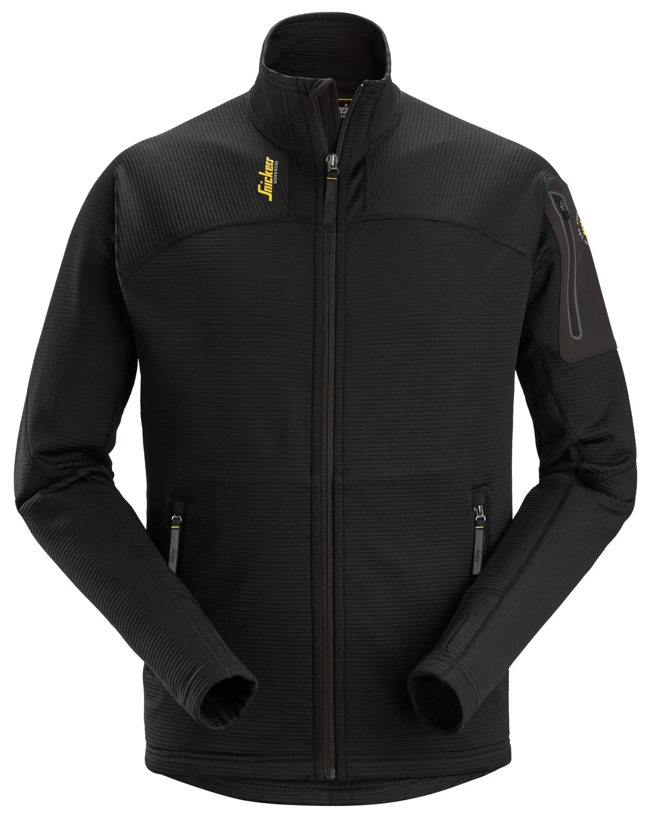 Snickers Workwear 9438 Zwart aanzicht 1