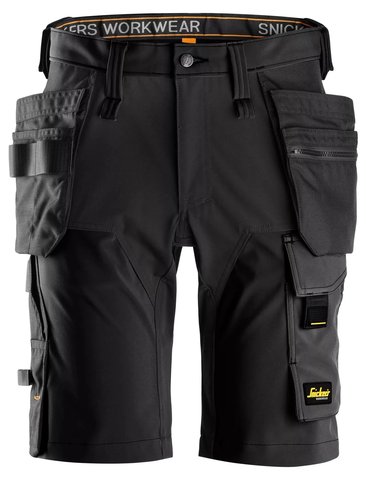 Snickers Workwear 6175 Zwart/Zwart aanzicht 1