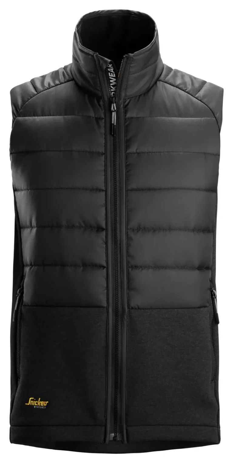Snickers Workwear 4902 Zwart/Zwart aanzicht 1
